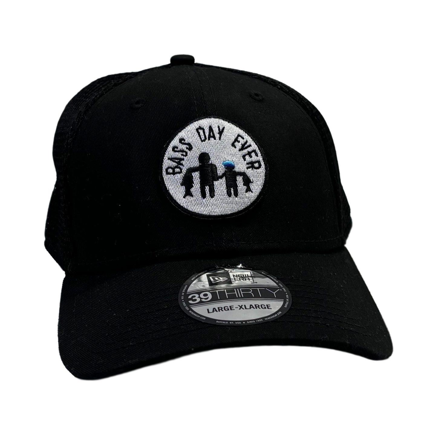 Cap with Patch - Black - Father, Son