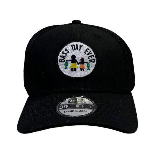 Cap with Patch - Black - Mother, Daughter