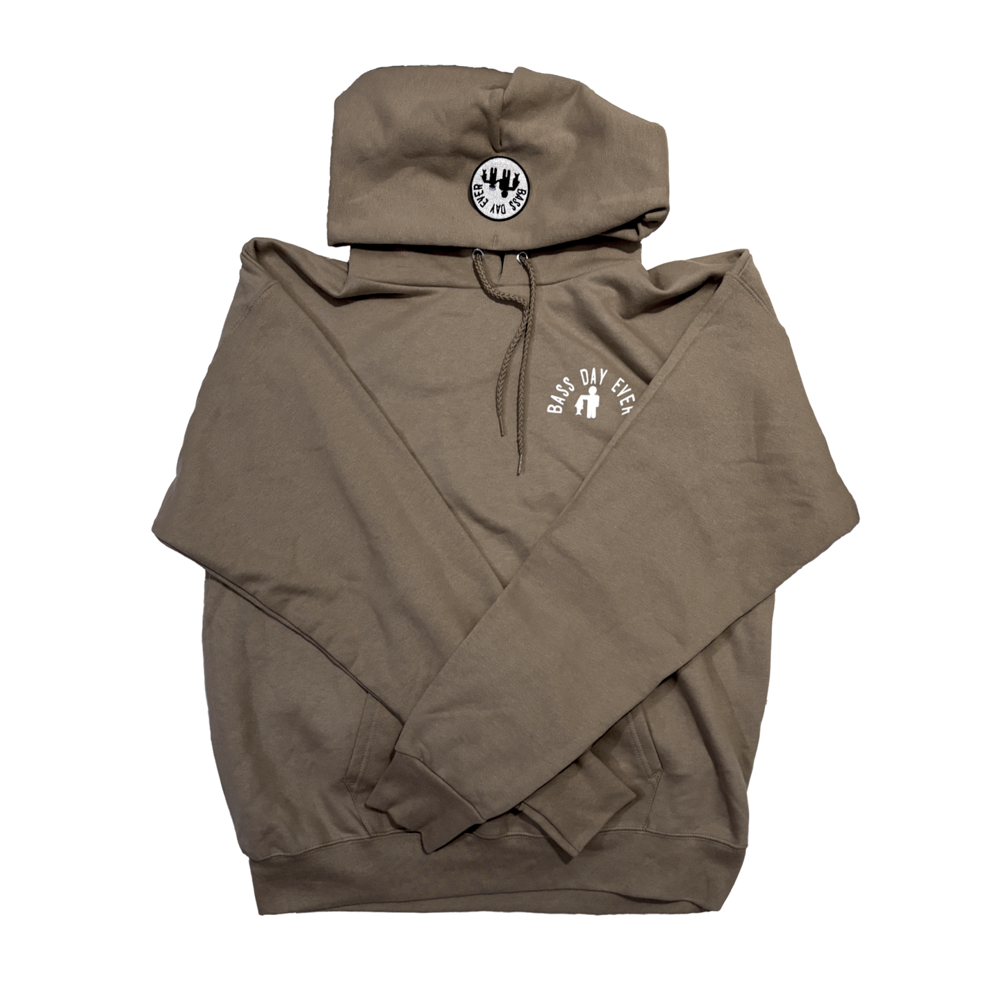 Patch Hoodie – Pebble - Father, Son