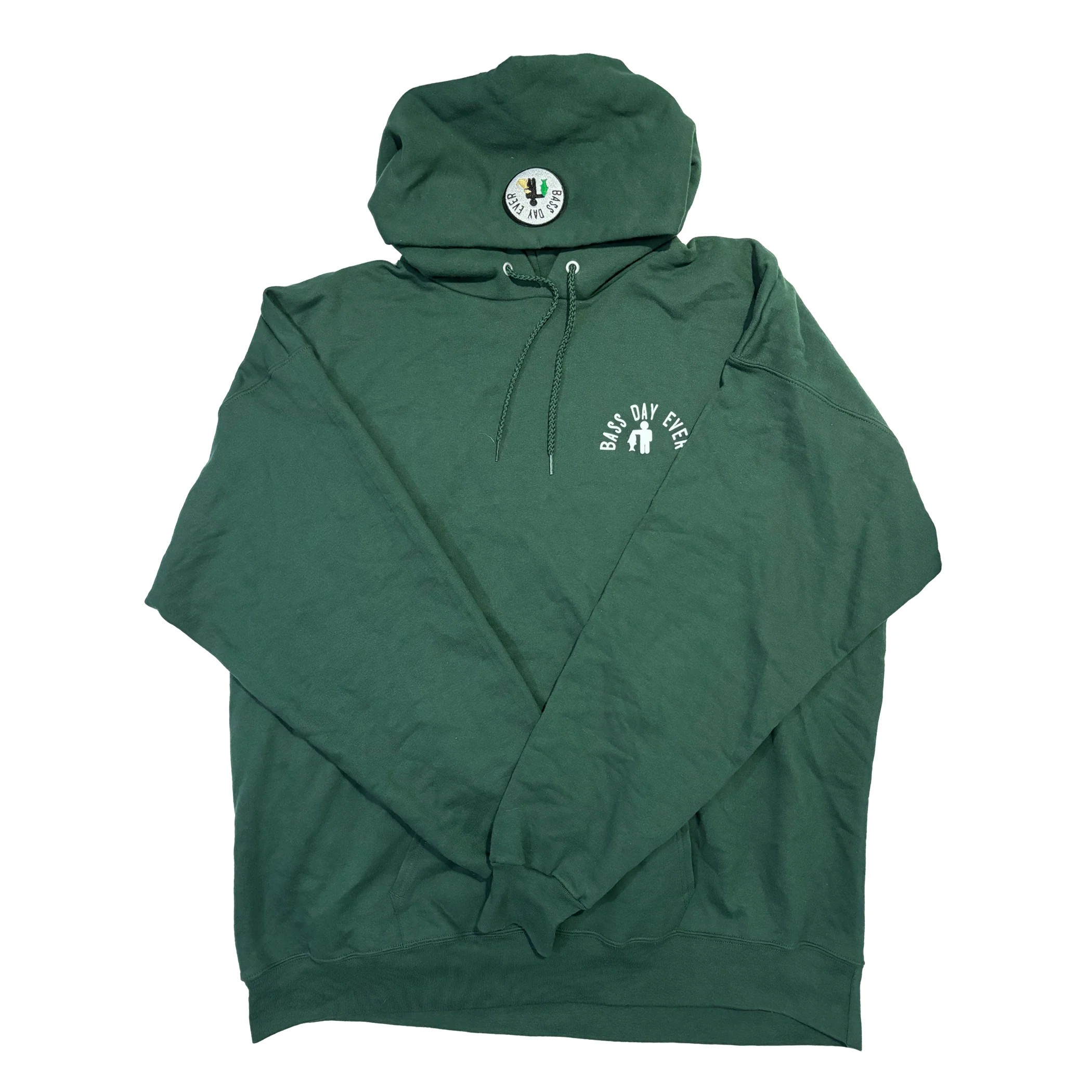 Green Hoodie with Patch Green Hoodie with Patch